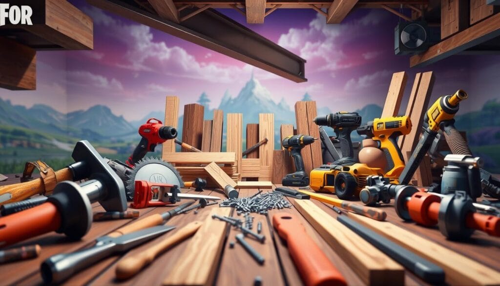 أدوات البناء في فورتنايت أدوات البناء في فورتنايت