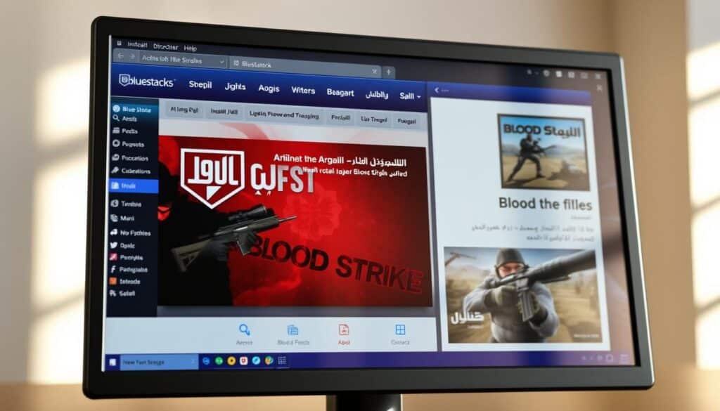 تنصيب بلود سترايك العربية باستخدام BlueStacks تنصيب بلود سترايك العربية باستخدام BlueStacks